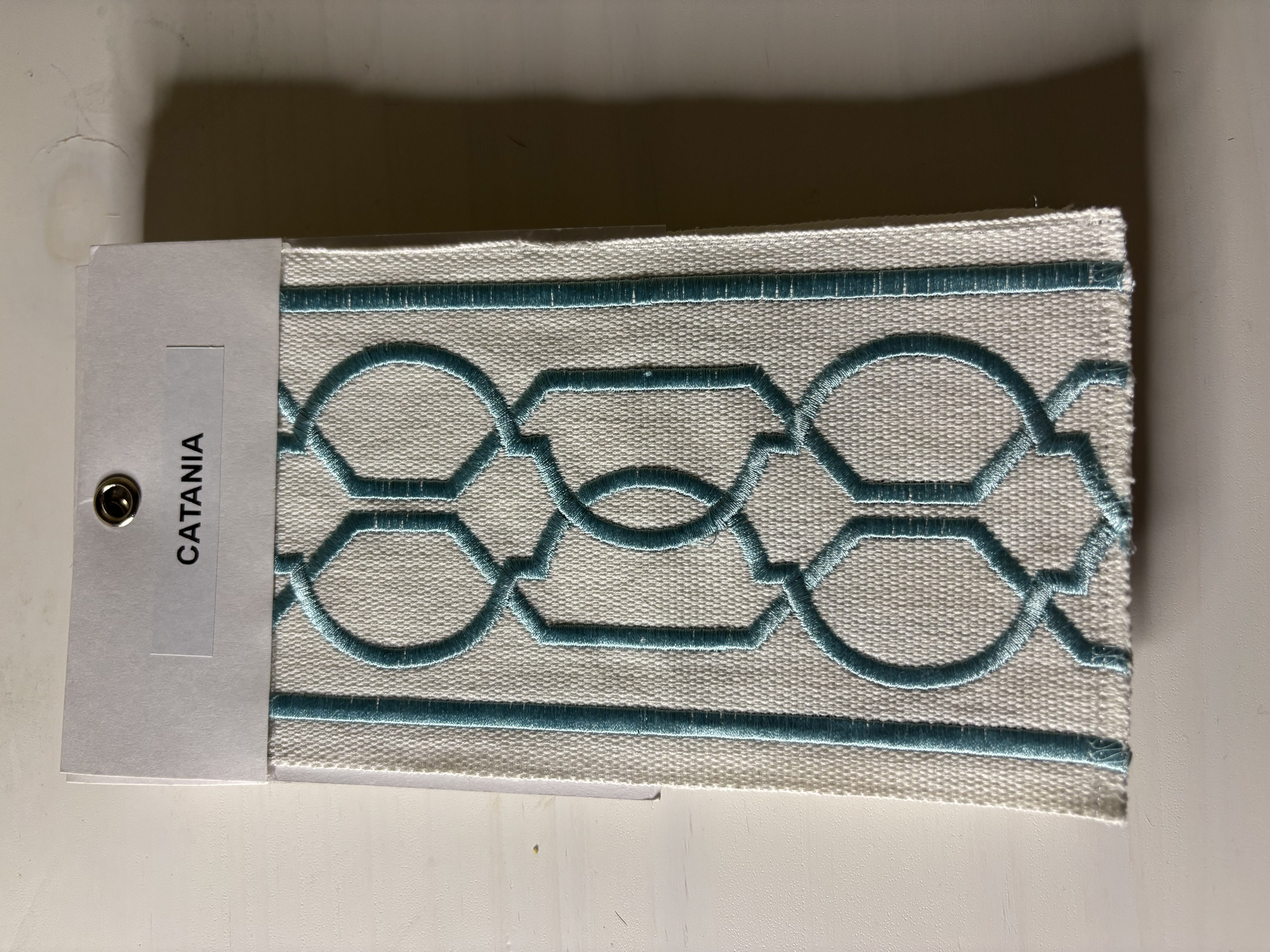 Tesla Tape fabric collection cover - Catania Silks